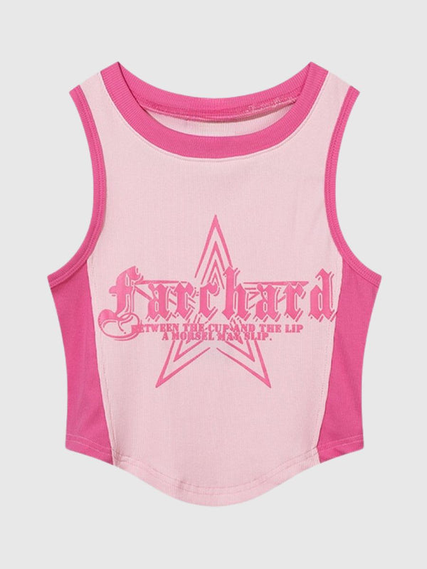 Star Letter Sweet Tank Top